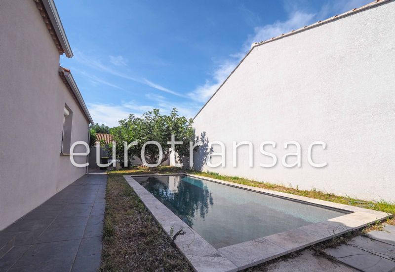 SOUS COMPROMIS BALARUC LES BAINS VILLA 100 M² AVEC PISCINEDELEGATION