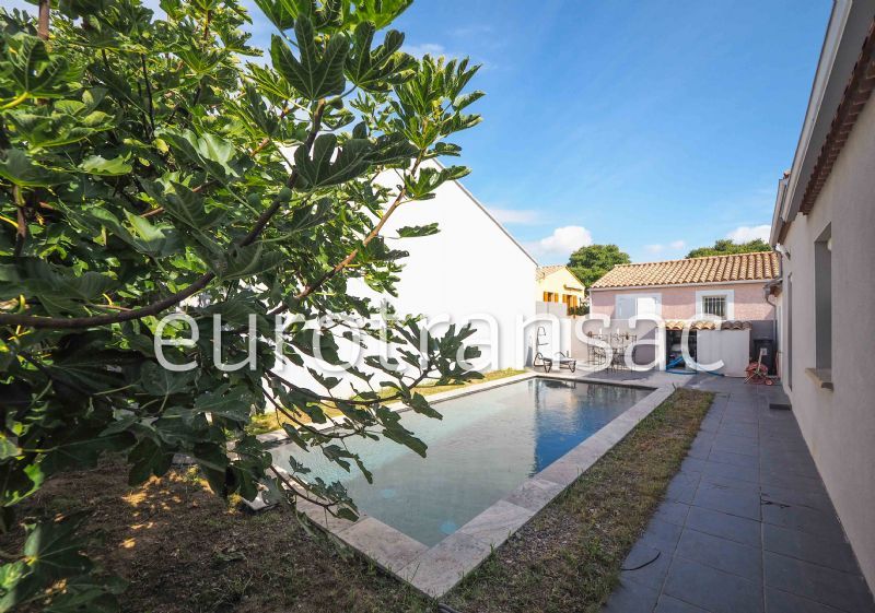 SOUS COMPROMIS BALARUC LES BAINS VILLA 100 M² AVEC PISCINEDELEGATION