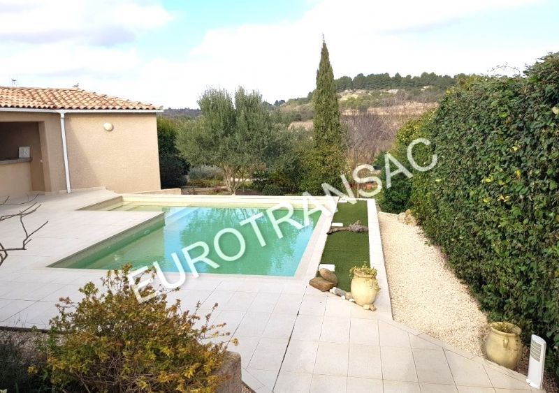 5 minutes from Pézenas, superb architect villa of 160 m² with swimming poolNL23040