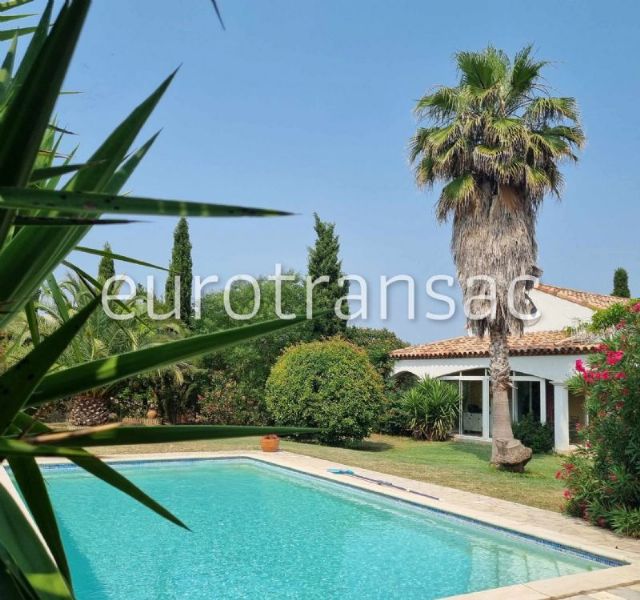 BALARUC LE VIEUX - VILLA F7 DE 291M² SUR UN TERRAIN DE 3777M² AVEC PISCINE - GROS POTENTIELBV23040