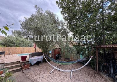 CASTELNAU-DE-GUERS - Maison de charme T4 avec terrasse, jardin et piscine